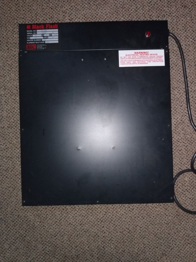 BBC INDUSTRIES BLACK FLASH SILK SCREEN DRYER BF2-1900 120VOLTS