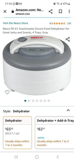 Nesco Dehydrator & Jerky Maker