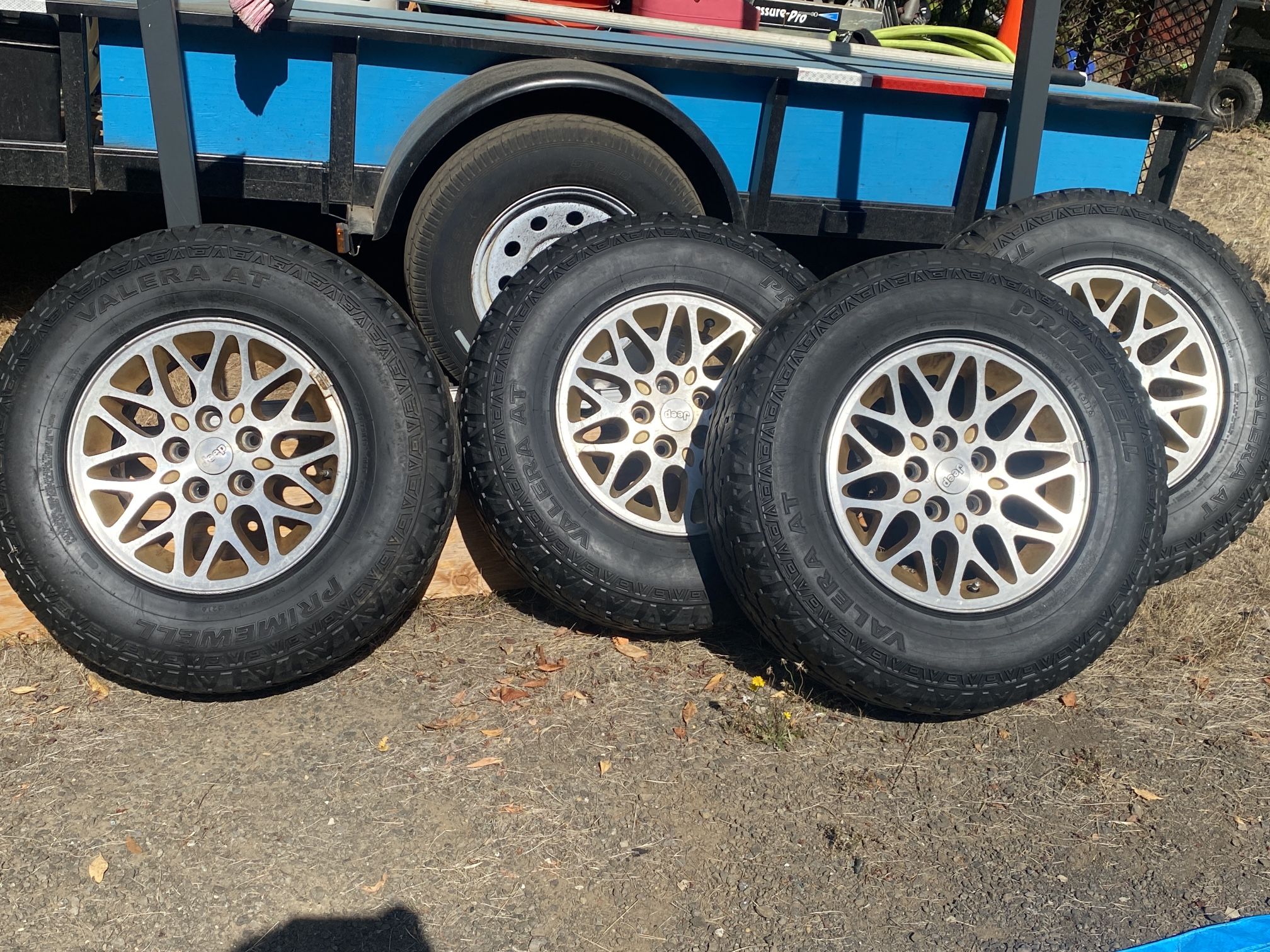 15” Rim Tires, Set Of 4