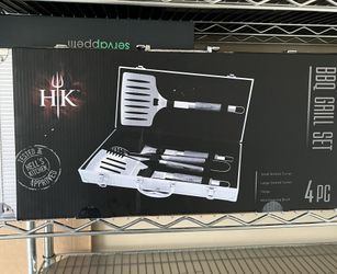Hell’s Kitchen Bbq Grill Set 4 Pc