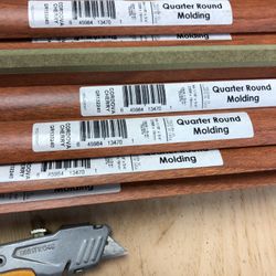 Quarter round molding