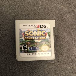 Nintendo 3ds Sonic Generations