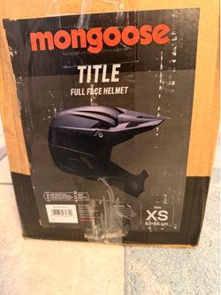Mongoose full face helmet extra small