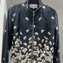 SUNO floral Jacket Size 6