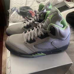 Air Jordan 5 Retro Green Bean Size 12