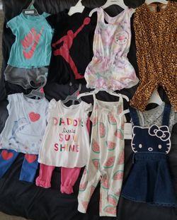 Baby/toddler items/clothes $7 per outfit & shoes $40-below