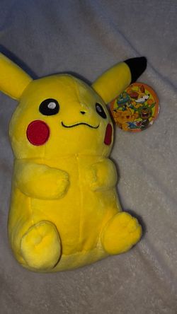 Pikachu plushie