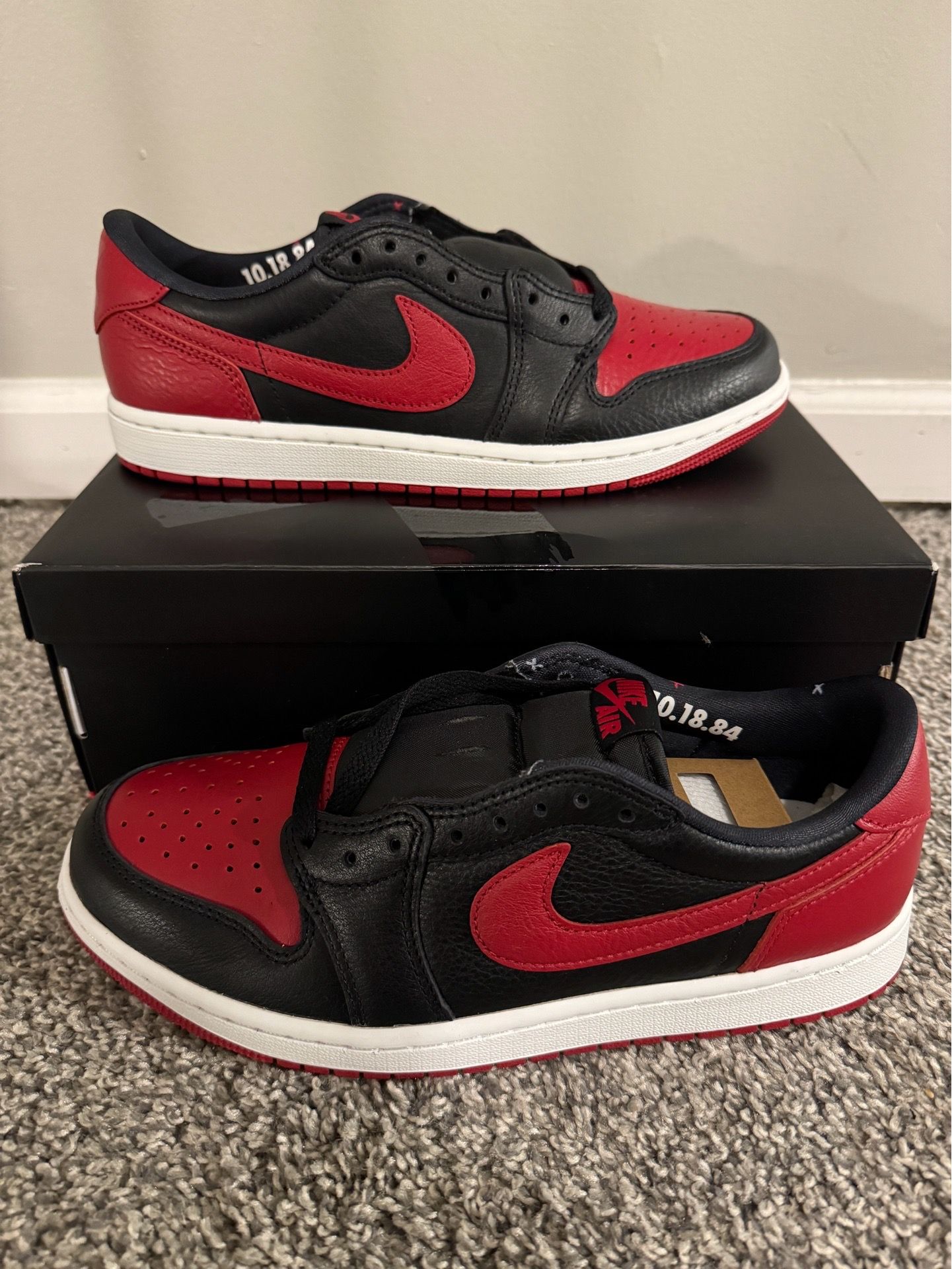 Air Jordan 1 Retro Low OG Banned 2026 Men’s Size 8.5 (SKU: IW6276-001)