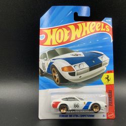 2026 HOT WHEELS C CASE FERRARI 365 GTB4 COMPETIZIONE - 62/250 FERRARI 2/5 WHITE