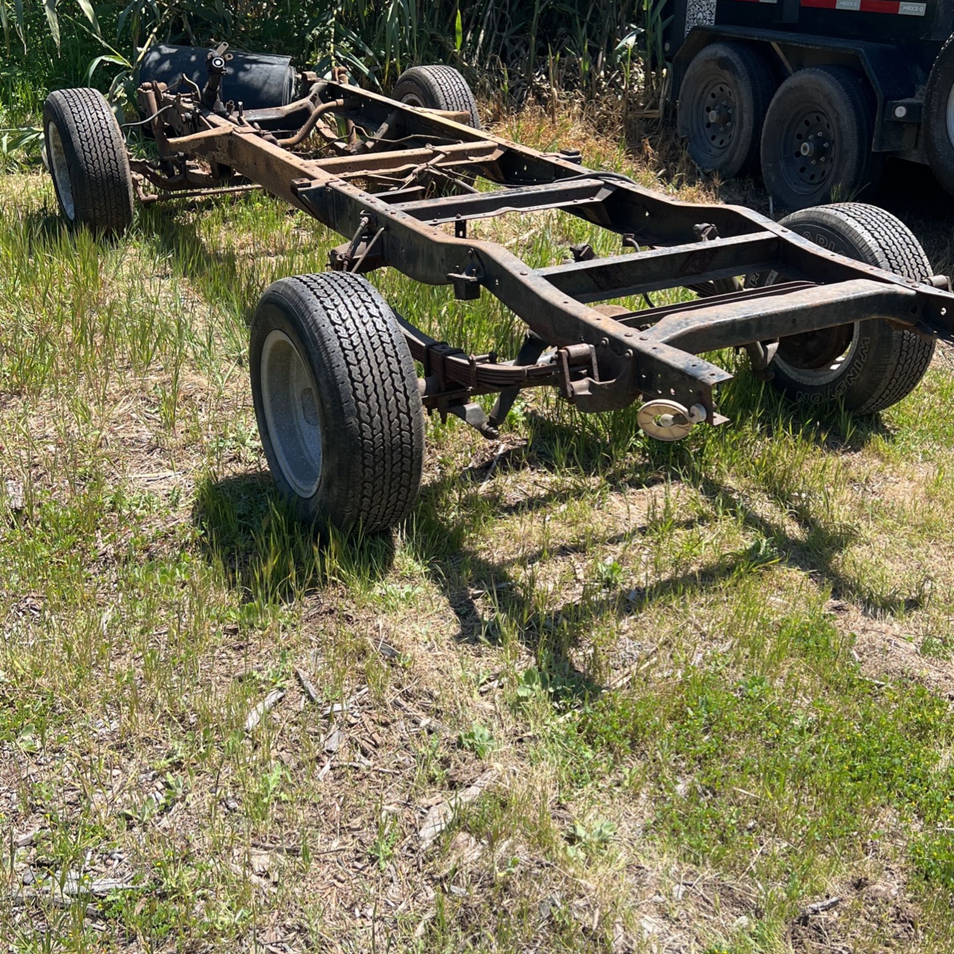 55-57 Chevy GMC 3100 Short Bed Frame For Sale. Frame Only