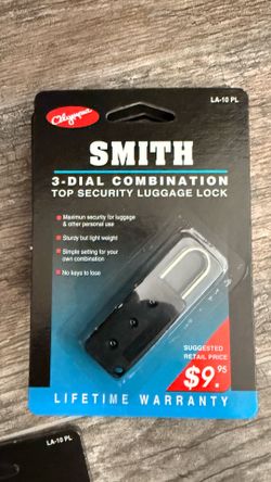 Lock Luggage 7$