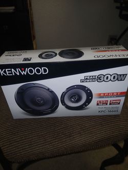 Kenwood 6.5 Door Speakers Brand New In The Box