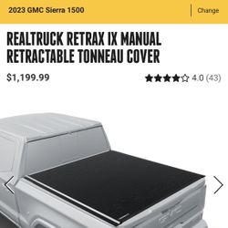 Bed Cover 2023 GMC Sierra 1500