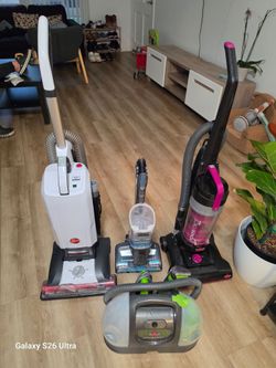 VACUUMS Bissell, Shark and Hoover