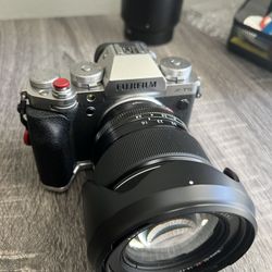 Fujifilm X-T5 Body, 16-55mm, 50-150mm f2.8 Lenses