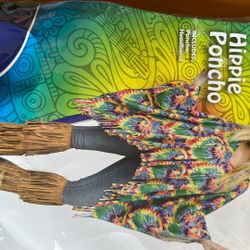 Hippie Poncho ( Halloween Costume )