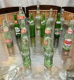 Your Pick Of Any 2 Vintage Collectible Glass Soda Bottles For $5 (Purchase All 14 Bottles For $35)