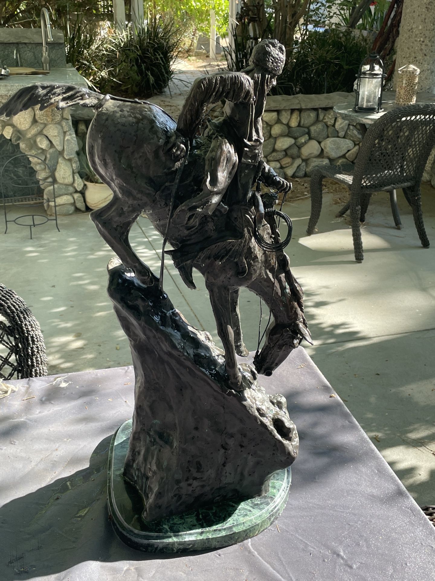 Remington Bronze Sculpture