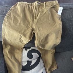 Boys Size 10 And Size 8 Cargo Pants Khaki