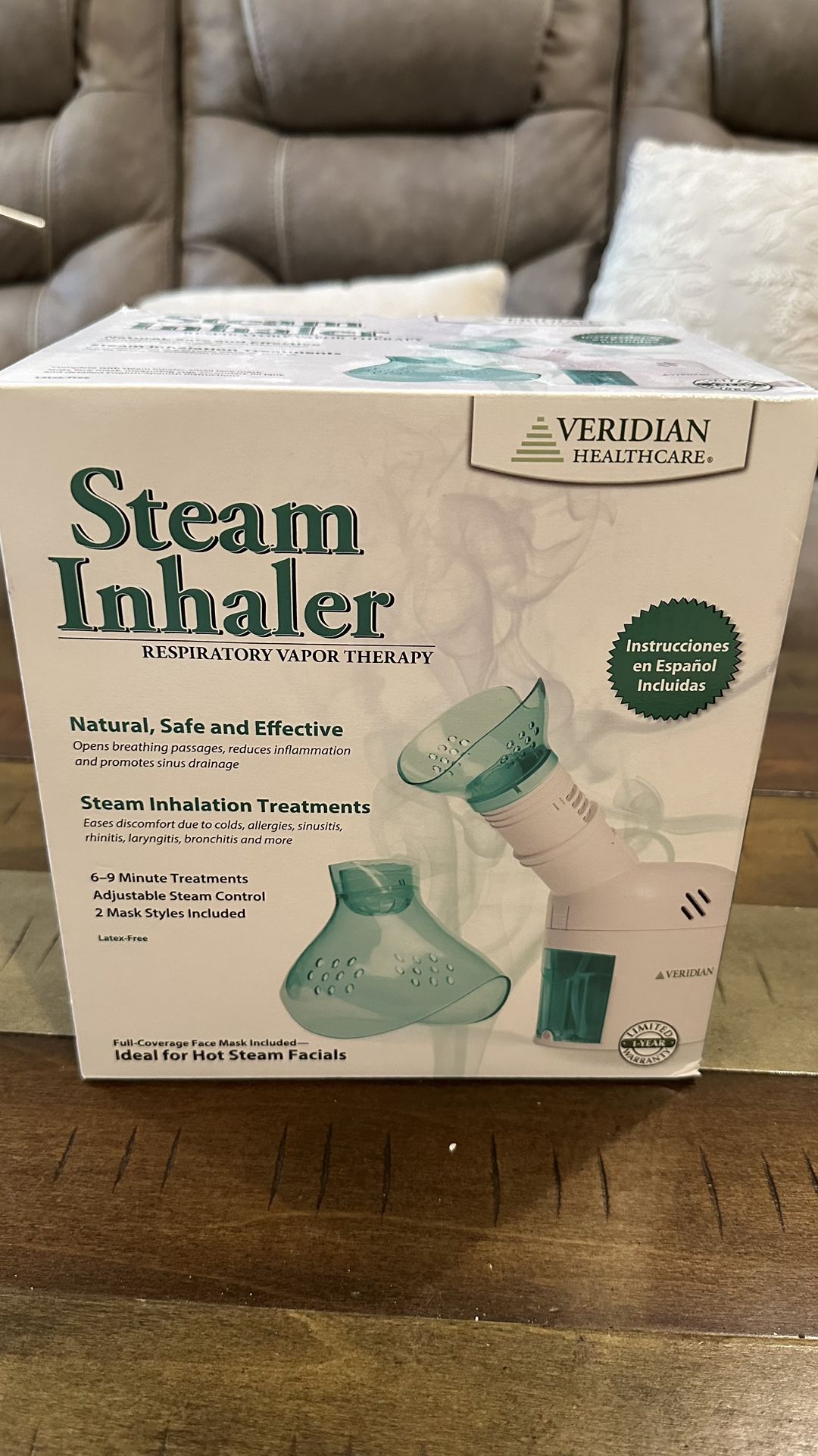 Steam Respiratory Inhaler & Hot Facial Steamer