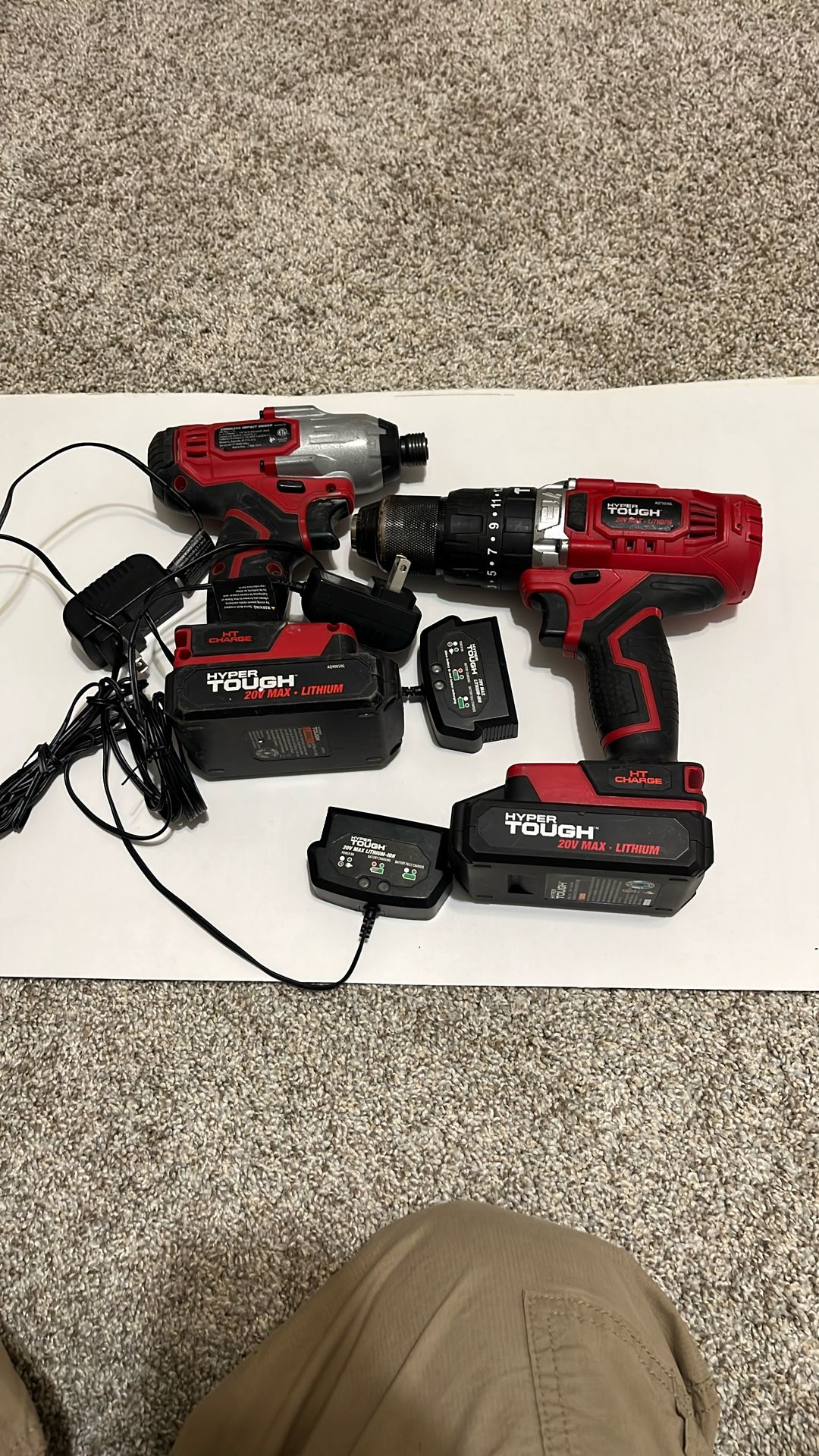 Used 20V Drill And Impact