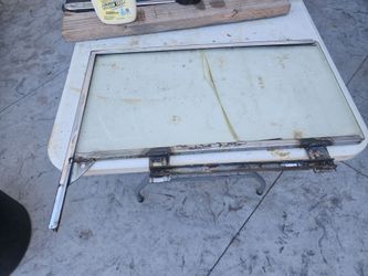 58 impala driver door glass