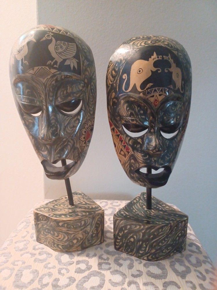 Two African Masks