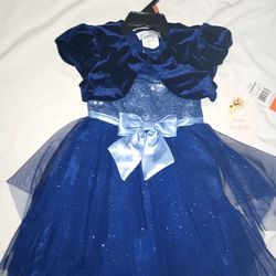 2 T Beautiful Blue Dress 