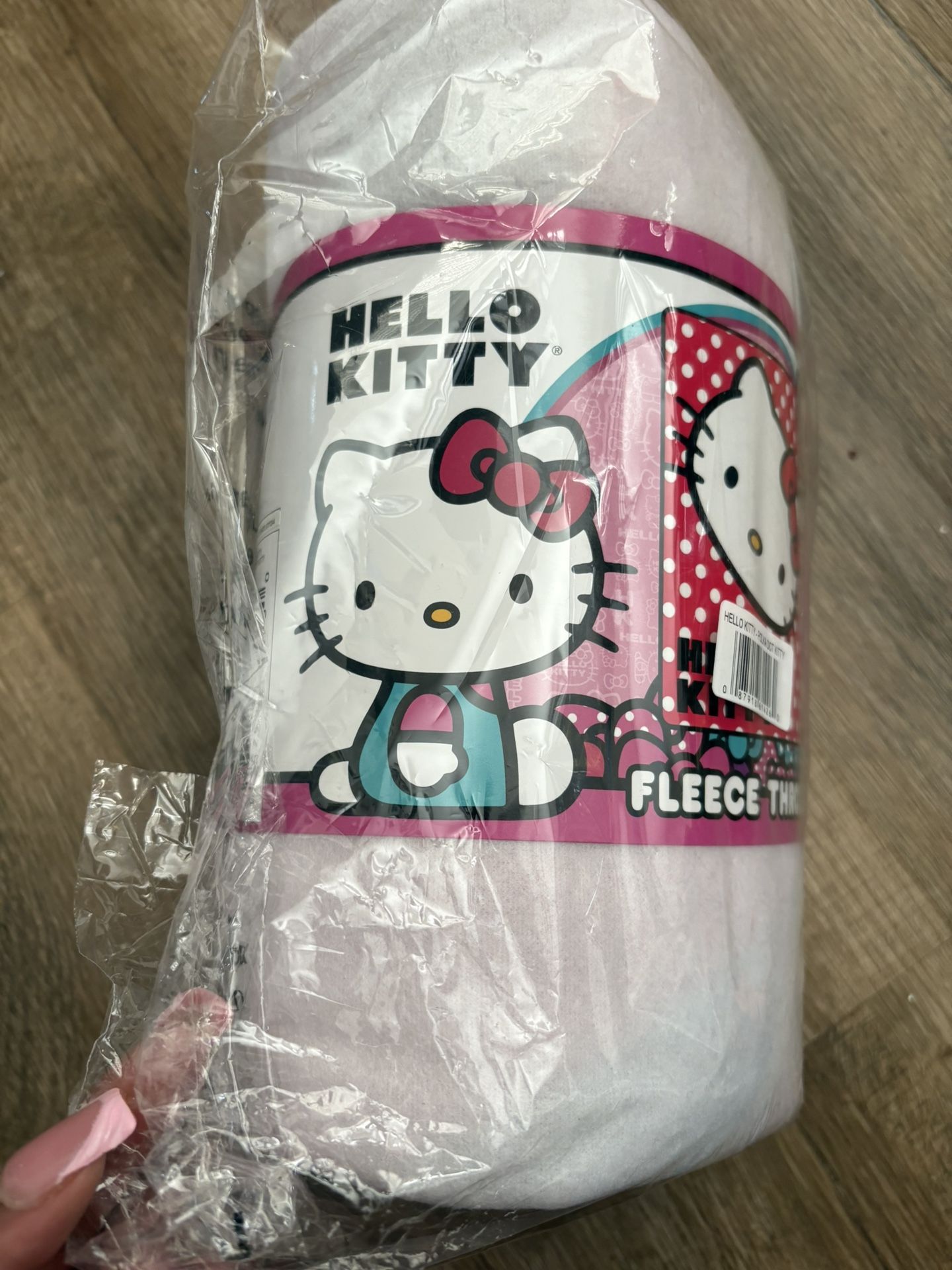 Hello kitty Throw Blanket & Slippers