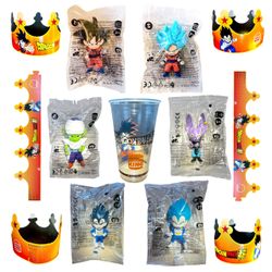 [Burger King - Dragon Ball Super] 2026 Bundle (1 Cup, 6 Figures, 6 BK Crowns)