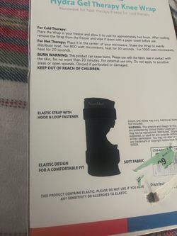 NuvoMed Hydra Gel Therapy Knee Wrap
