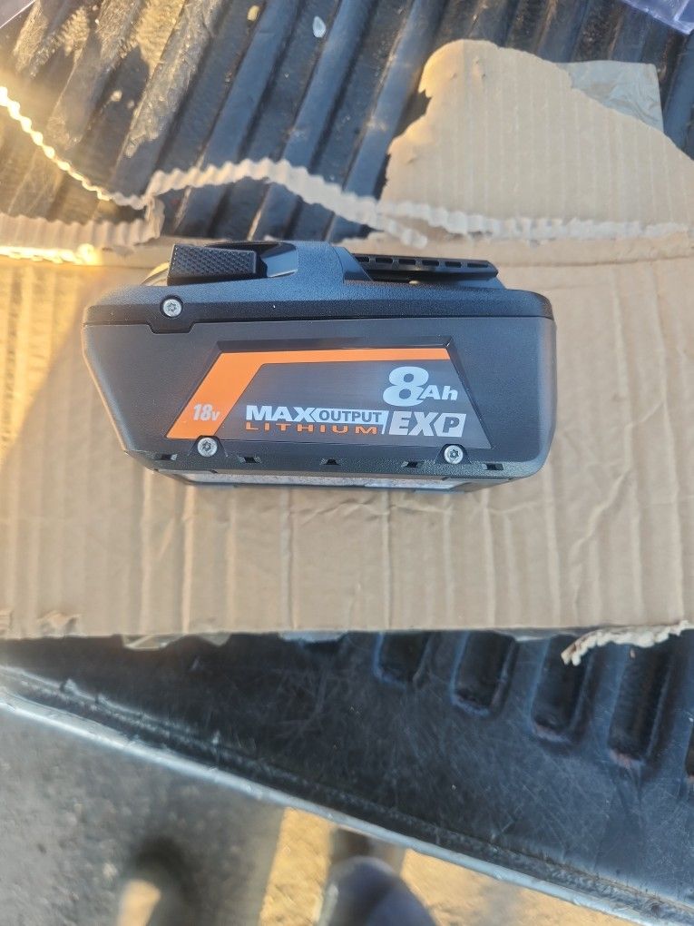 Ridgid 18v Battery 8ah