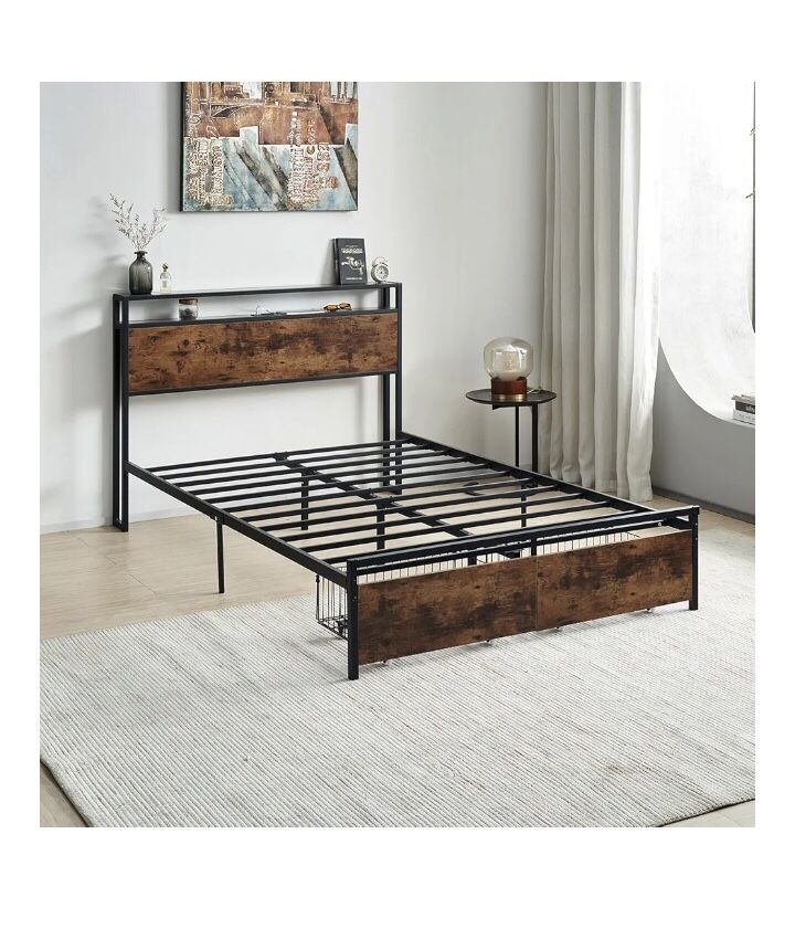 Full Sized Bed Frame (new)
