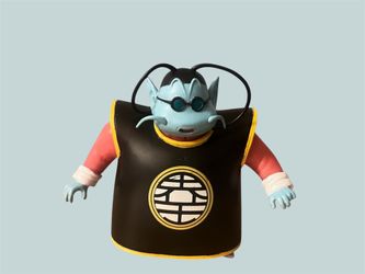 Vintage Dragon Ball Z King Kai Action Figure 2000 Irwin Toy Loose