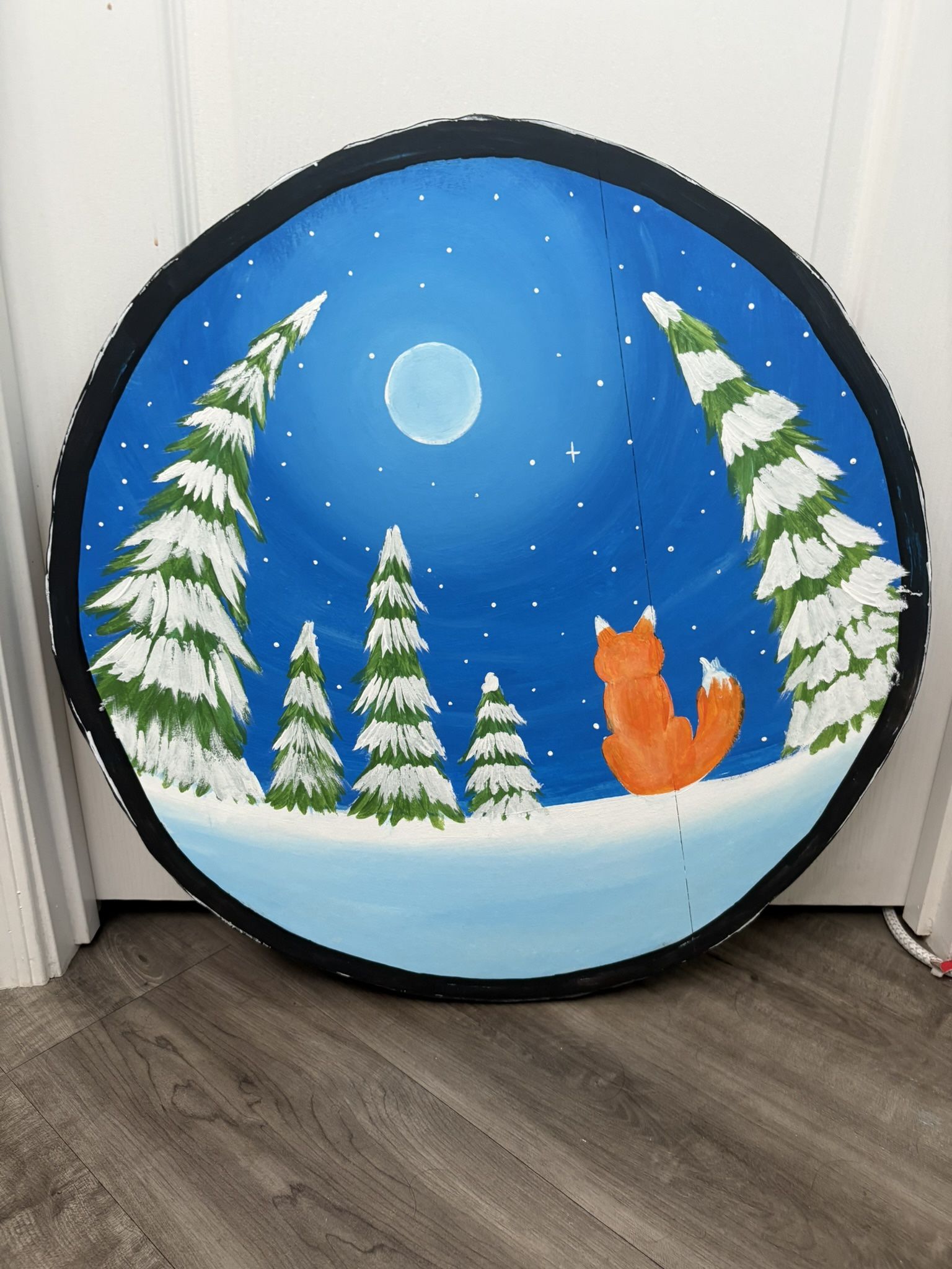 Winter Scene 2 Display Art - “24 Indoor/Outdoor Display