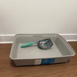 Litter Pan And Scoop 