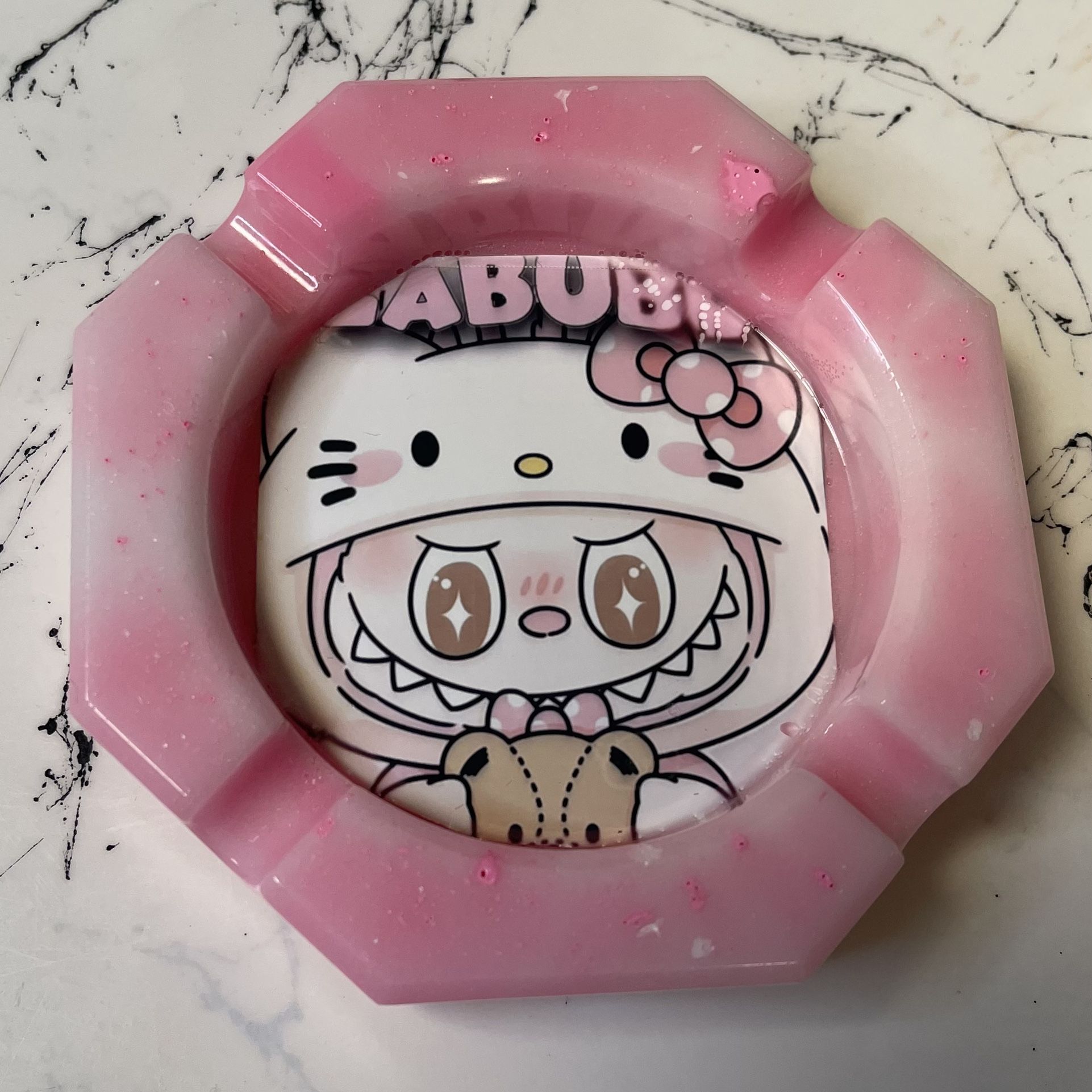 Hello Kitty x Labubu Ashtray 