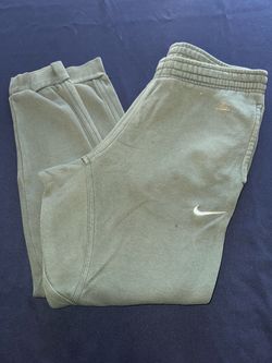 Nike Fleece Sweatpants Olive Green