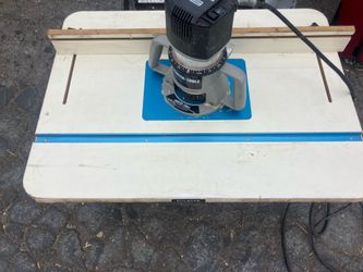 Porter Cable Router 75361 Variable Speed Router w Table