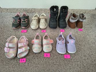 Toddler Girl Shoe Lot