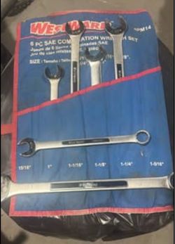 Westward COMBO WRENCH SET (15/16IN) - (1-5/16 IN)