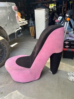 High heel chair