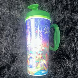 The 2024 Walt Disney World Resort Reusable Refillable Mug featuring Mickey Mo b9
