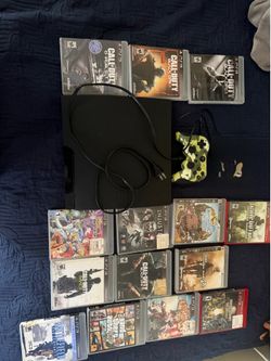 PS3 games and console