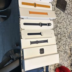 Apple Watch Series 6 44 Mm + cellular Navy Blue Comes With Lots Of Bands