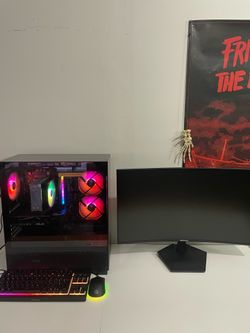 🔥Full Gaming PC Setup, Monitor and Accessories- Ready to play🔥