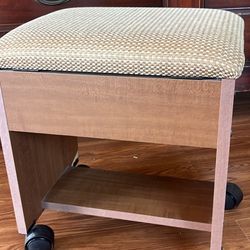 Stool With Wheels 