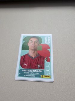 Cristiano Ronaldo 2026 World Cup Sticker
