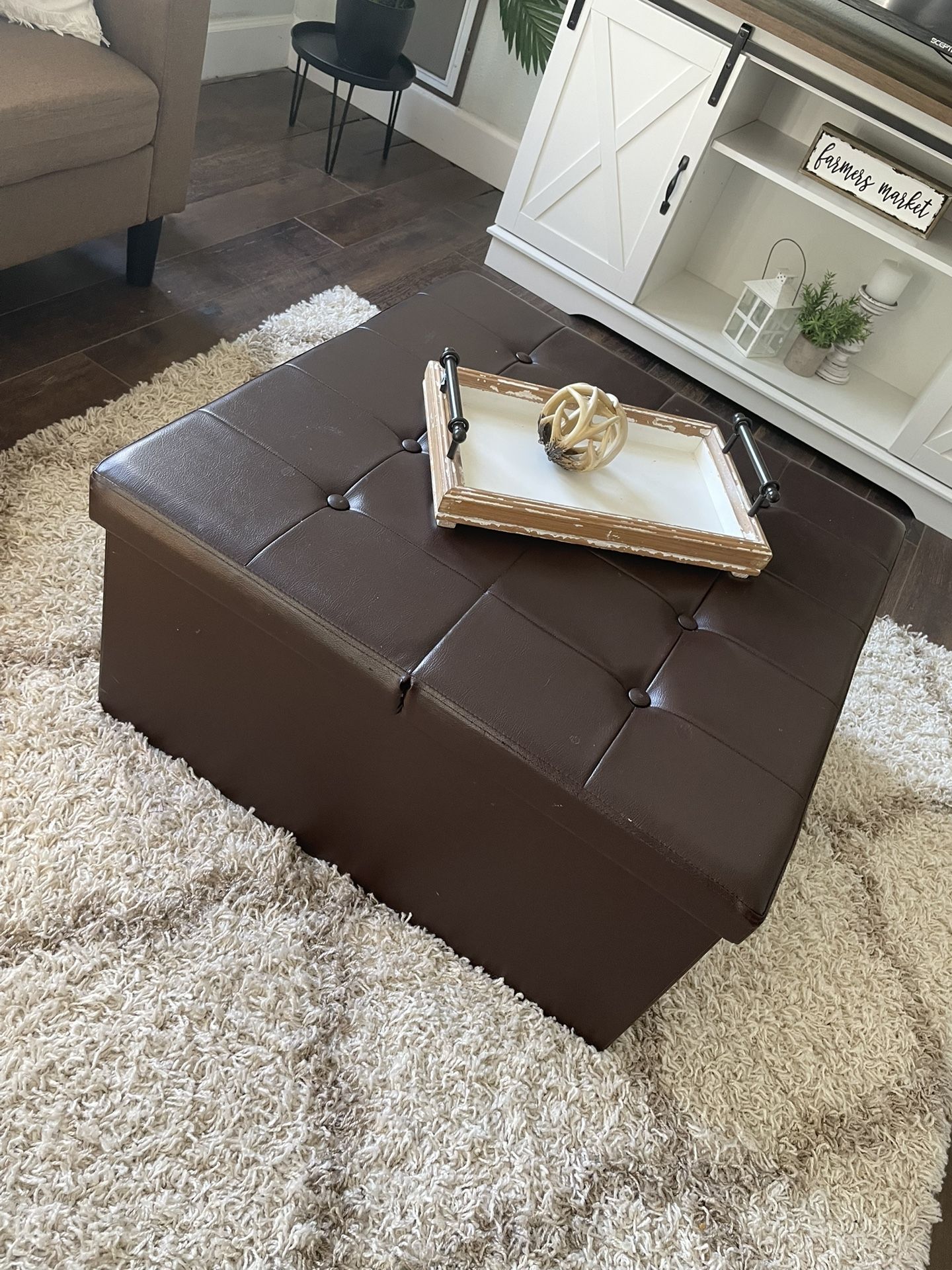 Storage Ottoman / Coffee Table
