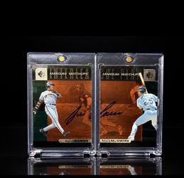Jose Canseco Auto Barry Bonds & Mark McGwire SP Marquee Matchupsl